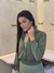 Bomber Blush Verde Militar na internet