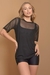 Blusa Tule Black