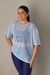 Blusa Tela Azul Bebê - Premium - BLUSH FIT