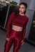 Cropped Blush Carmim - comprar online
