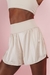 Short Blush Duplo Bege Acetinado na internet