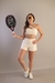Top Leticia Blush Off White - BLUSH FIT