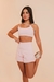 Short Blush Duplo Rosa Bebê - BLUSH FIT