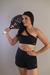 Top Leticia Blush Preto - comprar online