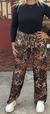 Pantalon con bolsillos y lazo - comprar online