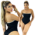 Body Feminino Malha Ribana Preto Tomara Que Caia na internet