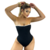 Body Feminino Malha Ribana Preto Tomara Que Caia - comprar online