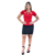 Blusa Justa Vermelho com Recortes no Decote e Botão na Manga – Look Poderoso - loja online