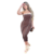 Vestido Midi em Malha Ribana Marrom – Um Charme Irresistível Que Valoriza Cada Curva! - Luara Moda