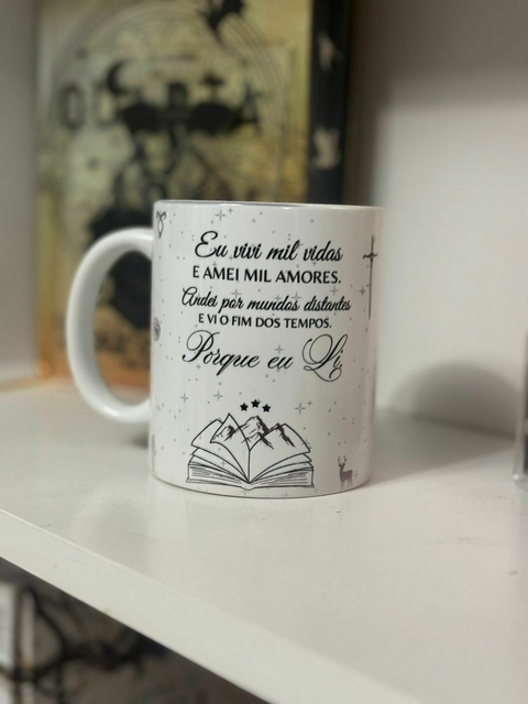 Caneca Eu Vivi Mil Vidas- Fantasia - comprar online