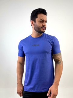 Camiseta Básica Azul