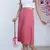 Saia Midi Plissada Moda Feminina Evangélica Elegante Cintura Alta Com Forro Mes - loja online