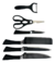 Conjunto de Facas de Cozinha c/ 6 Peças, Sendo 4 Facas, 1 Descascador de Legumi - comprar online