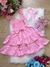 Vestido Banana Club Mariana Modinha Rosa Bebe (VESTBCLBMRIANRSBB)