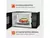 Microondas Mondial 21L Preto MO-01-21 - 220V - comprar online