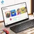 Monitor portátil com tela sensível ao toque, alto-falantes duplos, HDR, IPS, 1