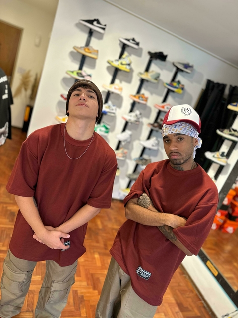 Remera Oversize BORDO