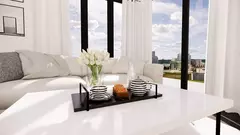 Bandeja Industrial ZARA com Alças Design Moderno em MDF e Metal para Salas e Escritórios - loja online