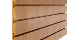 Canaletado Modular ZARA - Painel Decorativo em MDF para Ambientes Residenciais e Comerciais 900x600mm (LxA)
