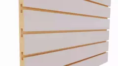 Canaletado Modular ZARA - Painel Decorativo em MDF para Ambientes Residenciais e Comerciais 600x2400mm (LxA) - comprar online