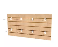 Imagem do Canaletado Modular ZARA - Painel Decorativo em MDF para Ambientes Residenciais e Comerciais 600x1200mm (LxA)