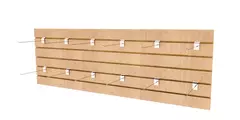Imagem do Canaletado Modular ZARA - Painel Decorativo em MDF para Ambientes Residenciais e Comerciais 600x1800mm (LxA)