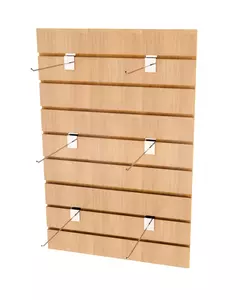 Imagem do Canaletado Modular ZARA - Painel Decorativo em MDF para Ambientes Residenciais e Comerciais 900x600mm (LxA)