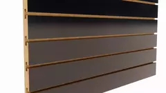 Canaletado Modular ZARA - Painel Decorativo em MDF para Ambientes Residenciais e Comerciais 900x900mm (LxA) - ZARA AMBIENTES PLANEJADOS