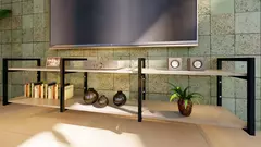 Prateleira Industrial ZARA Kit Completo para Escritório, Sala e Cozinha MDF 40x180x30cm (AxLxP) na internet