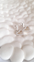 Aros corazones en plata 925