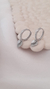 Argollitas en plata 925