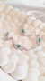 Pulsera ojitos verdes