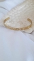 Pulsera media esclava Shemá Israel en plata 925 Gold - comprar online