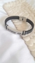 Pulsera Am Israel Jai en cuero Negro 1 - comprar online