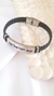 Pulsera Am Israel Jai en cuero Negro 2 - comprar online