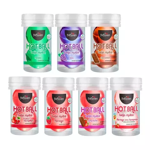 BOLINHA HOT BALL BEIJA MUITO DUPLA HOT FLOWERS