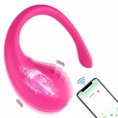 Vibrador de Calcinha em Cápsula com Controle por App - Bailarina - comprar online