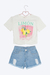 Conjunto Short Jeans Limón - comprar online
