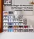 Imagen de Zapatera Vertical Plegable Con 6 Cajas Acrílicas