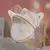 Organizador de cosméticos multifuncional con espejo en forma de gato en internet