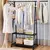 Organizador de Ropa y Accesorios con Ganchos y Ruedas en internet