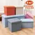 Taburete Plegable 2 en 1 – Banco con Almacenamiento, Reposapiés y Organizador - VQSHOP