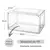 Cajas Transparentes Apilables con Puerta Magnética (1 Pieza) - tienda en línea