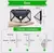 Energia luminosa Solar lâmpada LED, Sensor Press, sem V, 3 funções, 100 na internet