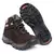 Bota Coturno Tenis Adventure Couro Nobuck Natural Masculino e Feminino Palmilha - comprar online