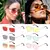 2023 Moda Retângulo Rimless Óculos Quadrados Vintage Óculos De Luxo Design Un - comprar online