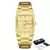 WWOOR-Relógios Masculinos de Luxo, Quartzo Dourado, Aço Desligado, Relógio Es - loja online