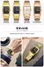WWOOR-Relógios Masculinos de Luxo, Quartzo Dourado, Aço Desligado, Relógio Es - loja online