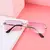 2023 Moda Retângulo Rimless Óculos Quadrados Vintage Óculos De Luxo Design Un na internet
