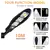 Lâmpada solar exterior brilhante super, iluminação ultra larga impermeável, - loja online